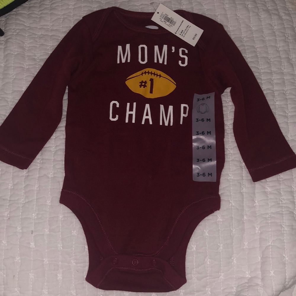 3-6 Month Old Navy Onesie